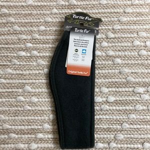 Turtle Fur fleece ear warmer headband black NEW